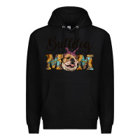 Black western bulldog mom Premium Hoodie - RanaPortraitStore