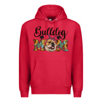 Cardinal western bulldog mom Premium Hoodie - RanaPortraitStore