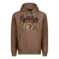 Chestnut western bulldog mom Premium Hoodie - RanaPortraitStore