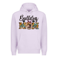Lilac western bulldog mom Premium Hoodie - RanaPortraitStore