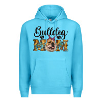 Ocean Blue western bulldog mom Premium Hoodie - RanaPortraitStore