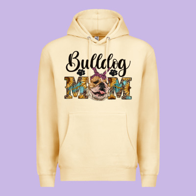 Western Bulldog Mom Premium Hoodie Designed By Ranaportraitstore