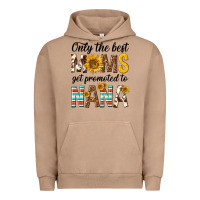 Pigment Burro only the best moms get promoted to nana Urban Hoodie - texasbilliewilder