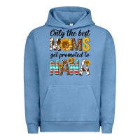 Pigment Pebble Blue only the best moms get promoted to nana Urban Hoodie - texasbilliewilder