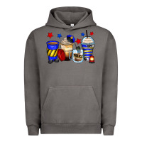 Pigment Tornado police coffee cups Urban Hoodie - Zillion Design Studio