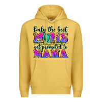 Antique Gold only the best moms get promoted to nana Premium Hoodie - Zillion Design Studio