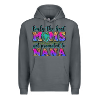 Rock only the best moms get promoted to nana Premium Hoodie - Zillion Design Studio