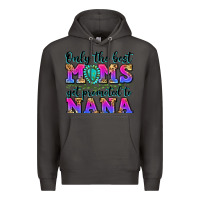 Smoke only the best moms get promoted to nana Premium Hoodie - Zillion Design Studio
