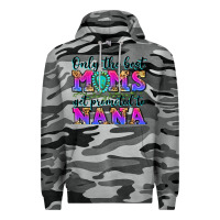 Slate Camo only the best moms get promoted to nana Premium Hoodie - Zillion Design Studio