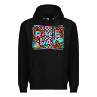 Black race day Premium Hoodie - AdoDesignShop