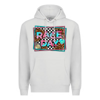 Dove Grey race day Premium Hoodie - AdoDesignShop