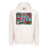 Pale Pink race day Premium Hoodie - AdoDesignShop