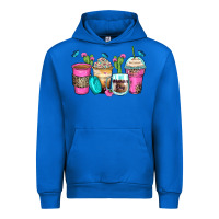 Cobalt mother's day coffee cups Urban Hoodie - Zillion Design Studio