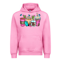 Fuchsia Pink mother's day coffee cups Urban Hoodie - Zillion Design Studio