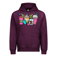 Mauve Wine mother's day coffee cups Urban Hoodie - Zillion Design Studio