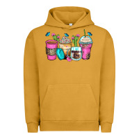 Pigment Peanut Butter mother's day coffee cups Urban Hoodie - Zillion Design Studio