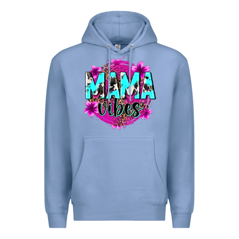 Mama Vibes Premium Hoodie by Zillion Design Studio | Teevron