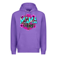 Purple mama vibes Premium Hoodie - Zillion Design Studio