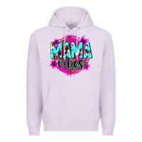 Lilac mama vibes Premium Hoodie - Zillion Design Studio