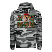 Slate Camo english bulldog mom christmas Premium Hoodie - RanaPortraitStore