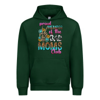 Forest Green proud member of the bad moms club Urban Hoodie - texasbilliewilder