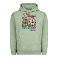 Pigment Oil Green proud member of the bad moms club Urban Hoodie - texasbilliewilder