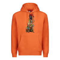 Carrot christmas german shepherd Premium Hoodie - RanaPortraitStore