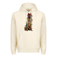 Tofu christmas german shepherd Premium Hoodie - RanaPortraitStore