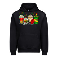 Juneteenth Coffee Cups Urban Hoodie | Teevron