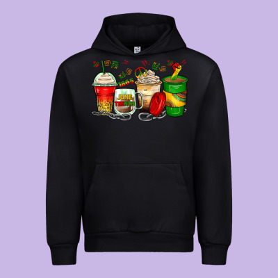 Juneteenth Coffee Cups Urban Hoodie Designed By Zillion Design Studio