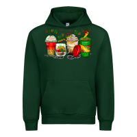 Forest Green juneteenth coffee cups Urban Hoodie - Zillion Design Studio