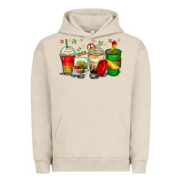 Pigment French Oak juneteenth coffee cups Urban Hoodie - Zillion Design Studio