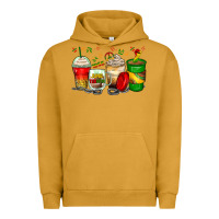 Pigment Peanut Butter juneteenth coffee cups Urban Hoodie - Zillion Design Studio