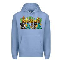Colony Blue blessed nana Premium Hoodie - Zillion Design Studio