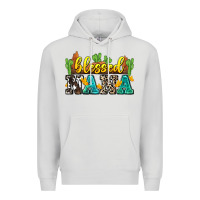 Dove Grey blessed nana Premium Hoodie - Zillion Design Studio