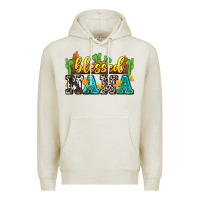 Oatmeal Heather blessed nana Premium Hoodie - Zillion Design Studio