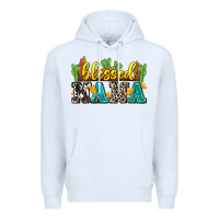 White blessed nana Premium Hoodie - Zillion Design Studio