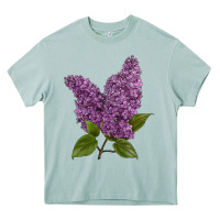 Arona Purple Lilac Flower Heavy Core Tee - LillyAllenDesigns