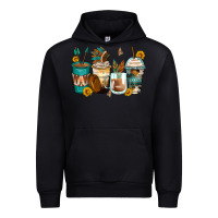Black indian headdress coffee cups Urban Hoodie - Zillion Design Studio