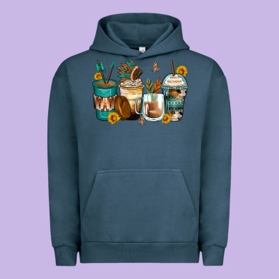 Indian Headdress Coffee Cups Urban Hoodie Designed By Zillion Design Studio
