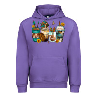 Tulip indian headdress coffee cups Urban Hoodie - Zillion Design Studio