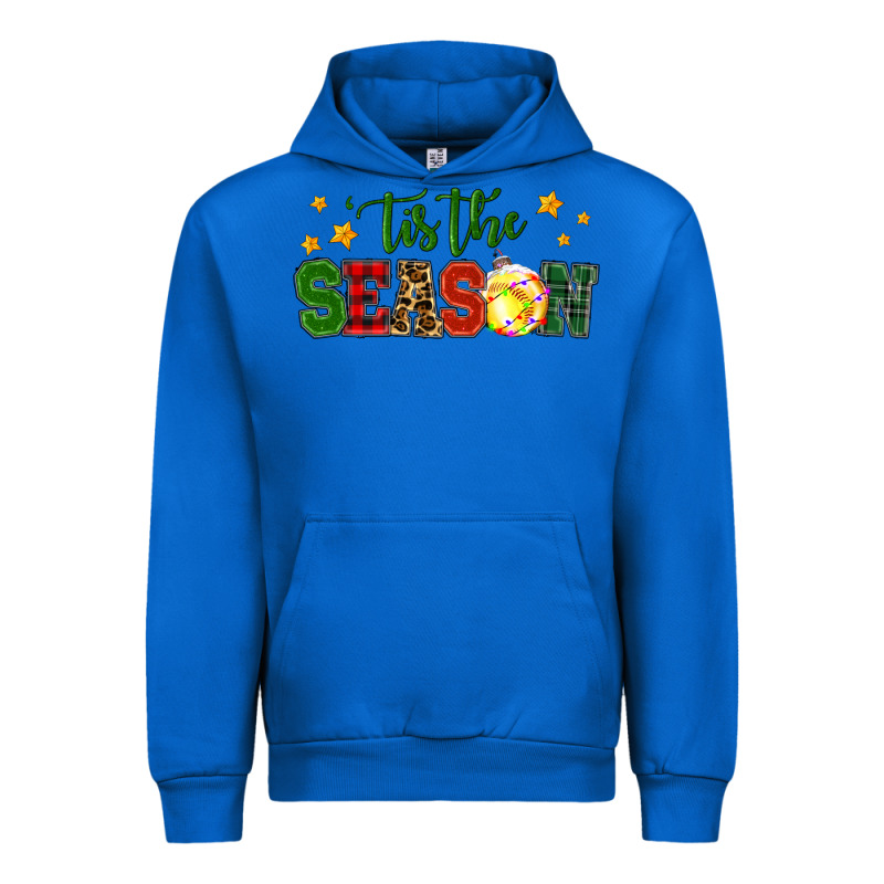 'tis The Season Softball Christmas Urban Hoodie by RanaPortraitStore | Teevron