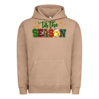 Pigment Burro 'tis the season softball christmas Urban Hoodie - RanaPortraitStore