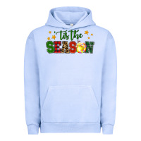 Pigment Grape Ice 'tis the season softball christmas Urban Hoodie - RanaPortraitStore