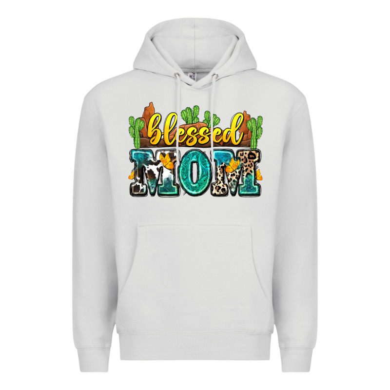 Blessed Mom Premium Hoodie by Zillion Design Studio | Teevron