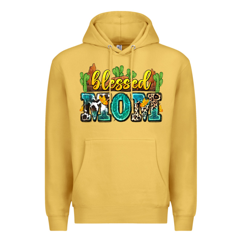 Blessed Mom Premium Hoodie by Zillion Design Studio | Teevron