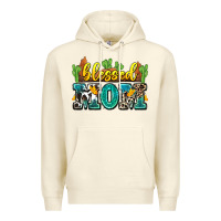 Sandshell blessed mom Premium Hoodie - Zillion Design Studio