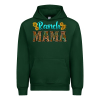 Forest Green ranch mama Urban Hoodie - texasbilliewilder