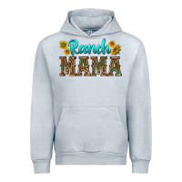 Heather Grey ranch mama Urban Hoodie - texasbilliewilder