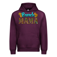Mauve Wine ranch mama Urban Hoodie - texasbilliewilder